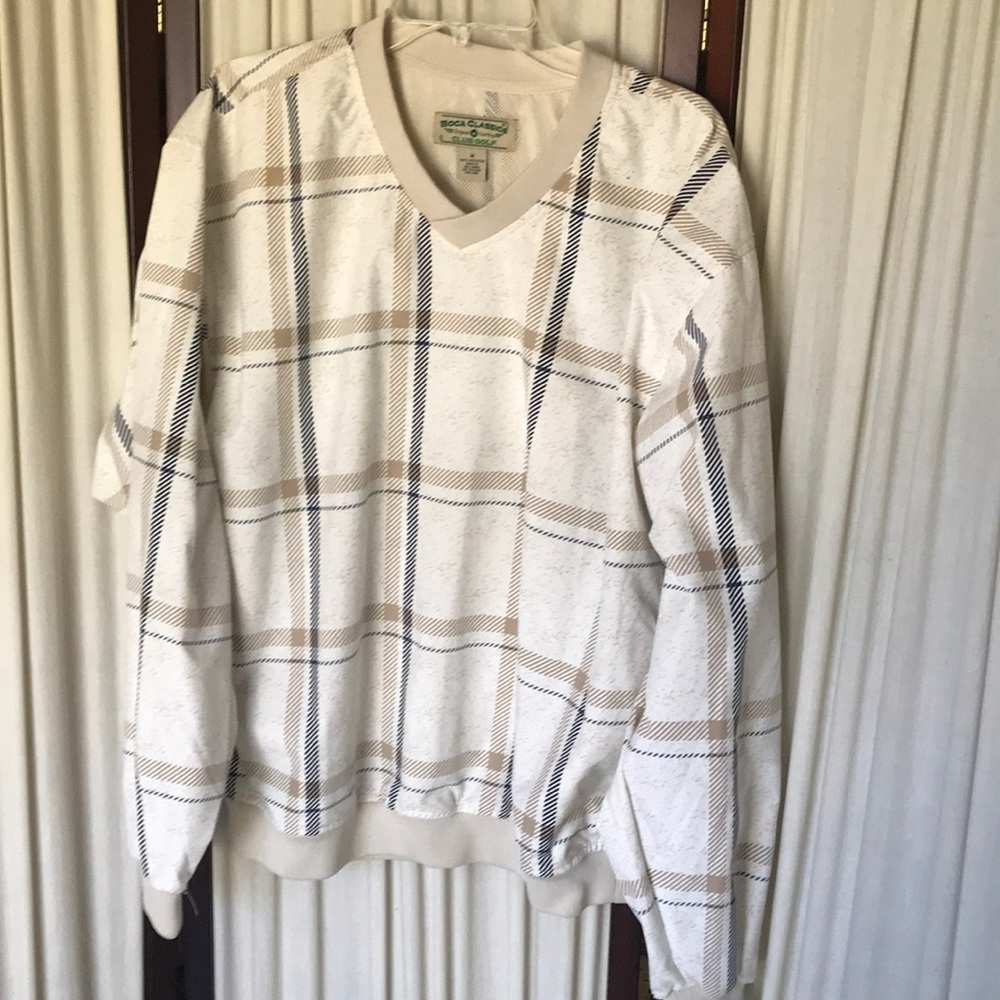 Boca Classics Club Golf windbreaker Jersey Sz M